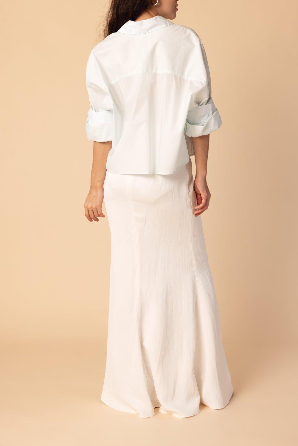 TWP-Next Ex Shirt - Pale Aqua-