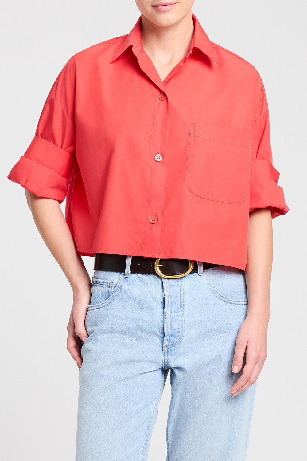 Next Ex Top - Tomato-RED-P-CLOTHINGTOPBLOUSE-TWP