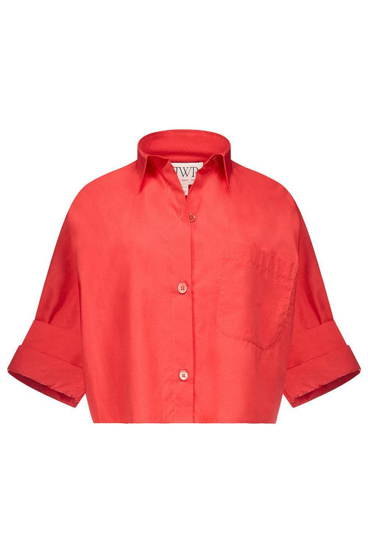 Next Ex Top - Tomato-RED-P-CLOTHINGTOPBLOUSE-TWP