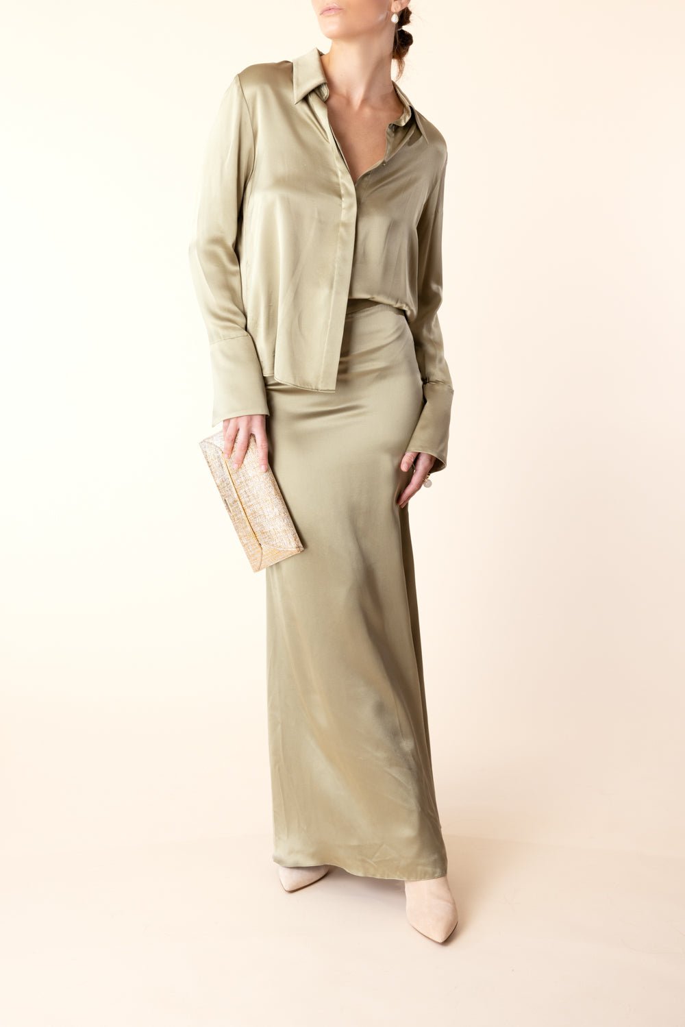 TWP-Object Of Affection Blouse - Sage-