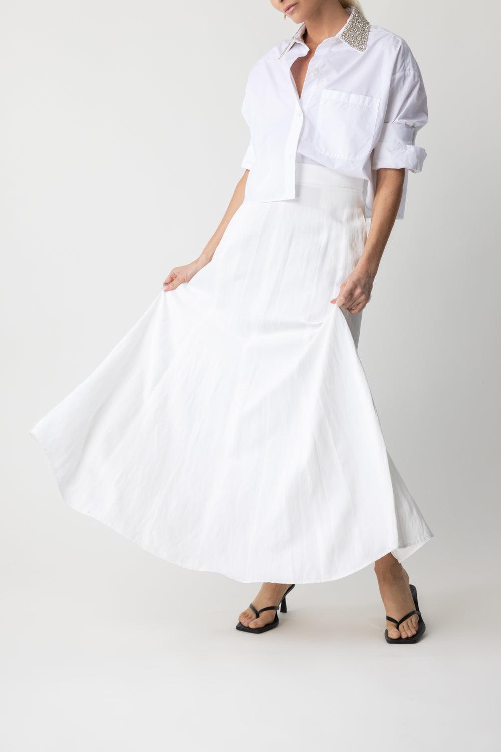 Next Ex Blouse - White-WHITE-M/L-CLOTHINGTOPBLOUSE-TWP