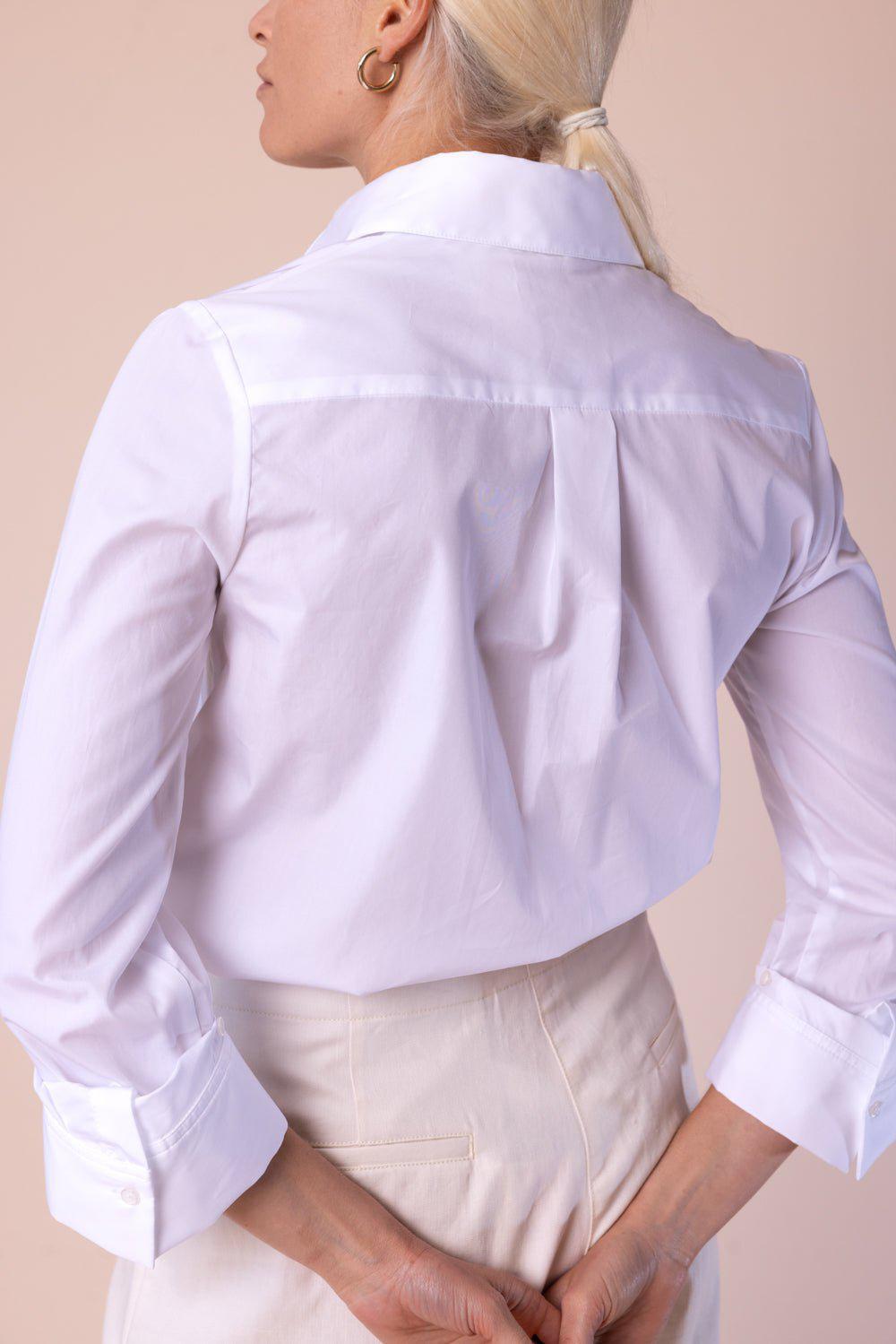 TWP-Boyfriend Shirt - White-