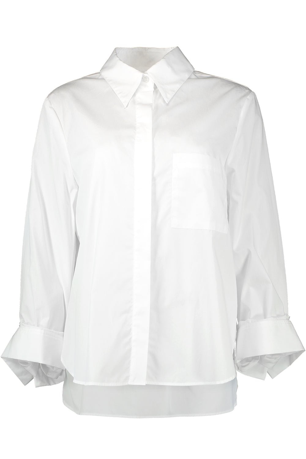 TWP-Boyfriend Shirt - White-