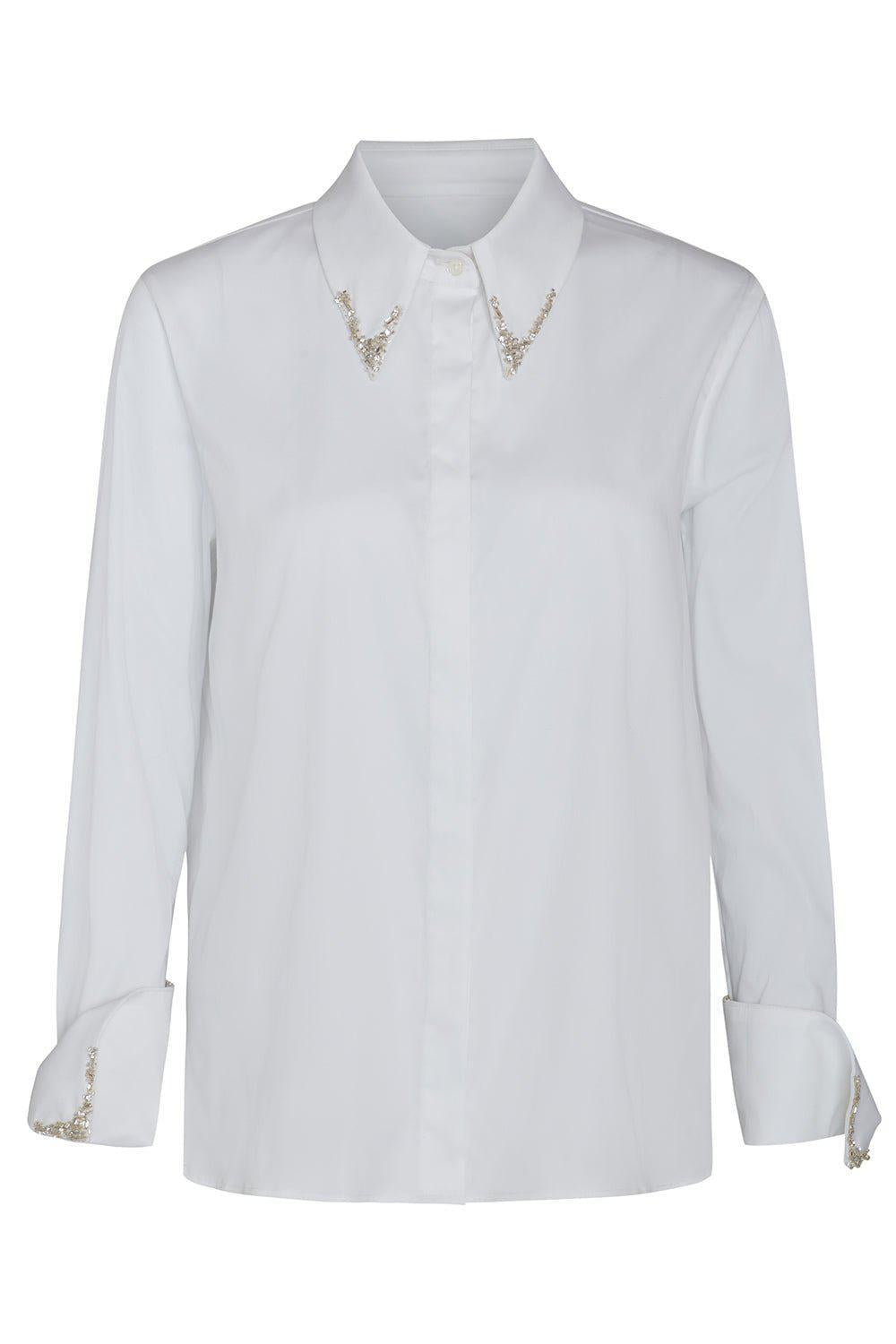 TWP-Object Of Affection Blouse - White-