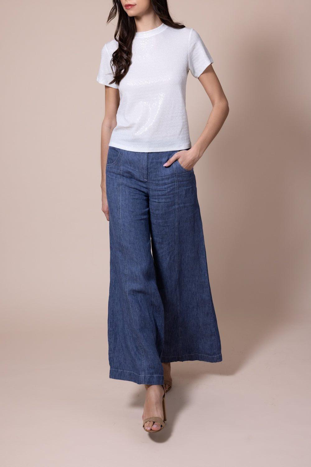 TWP-Sequined Tee-
