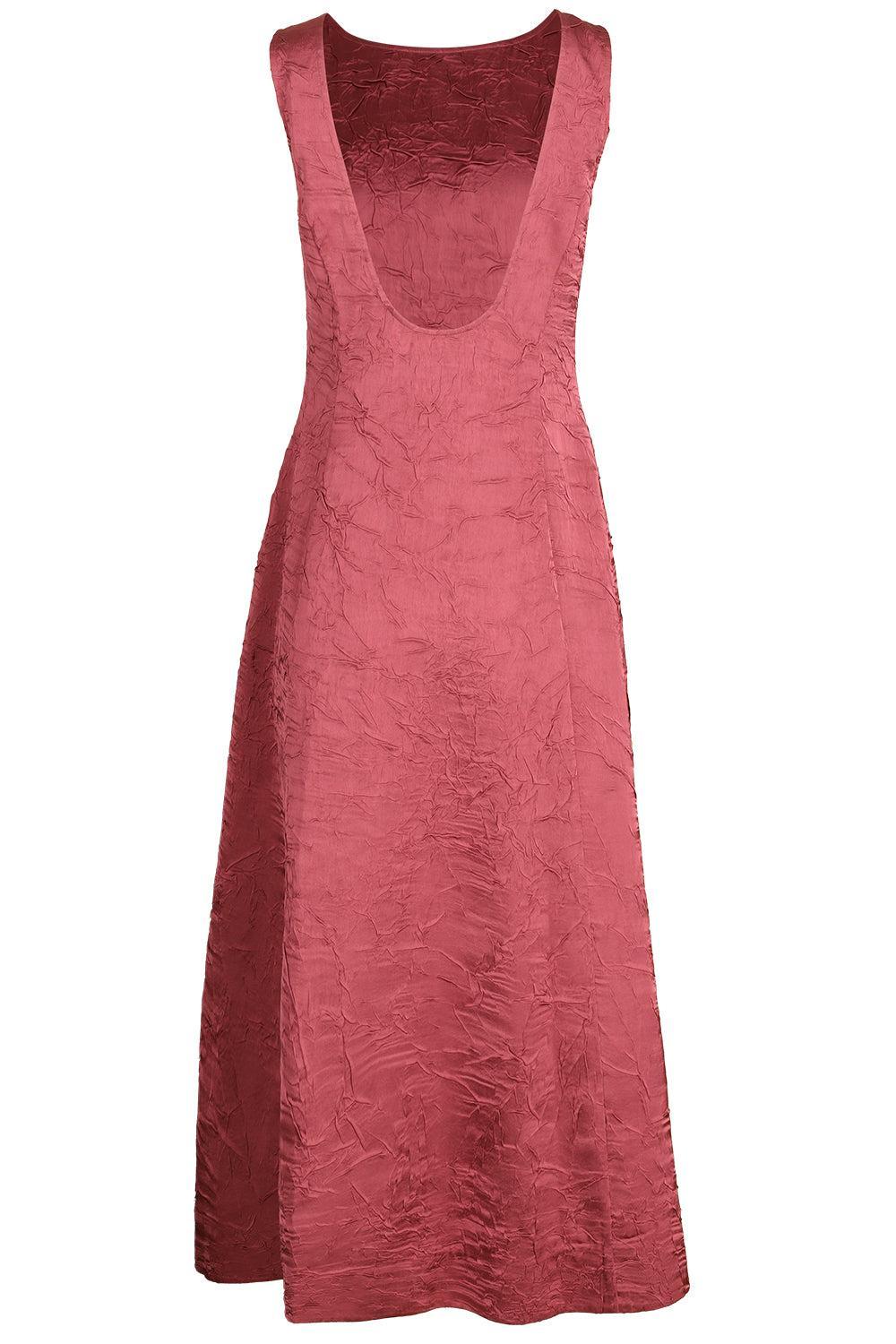 Georgia Midi Dress-PINK-2-CLOTHINGDRESSCASUAL-ULLA JOHNSON