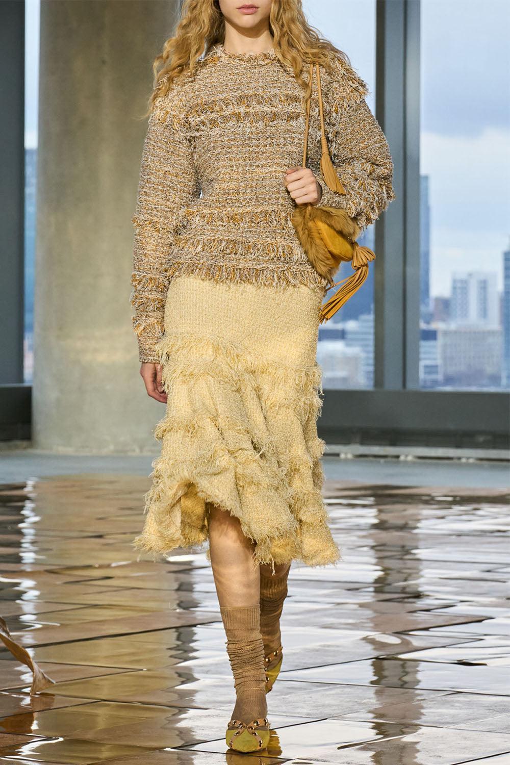 Andi Skirt-LUMIN-P-CLOTHINGSKIRTKNEE LENGT-ULLA JOHNSON