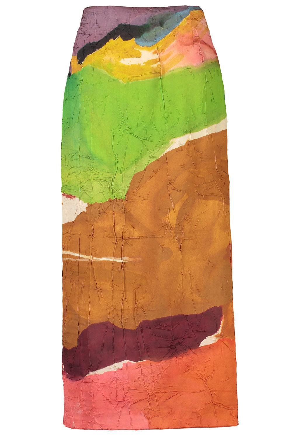 Inez Pencil Skirt-GEOMETRC-2-CLOTHINGSKIRTMIDI-ULLA JOHNSON