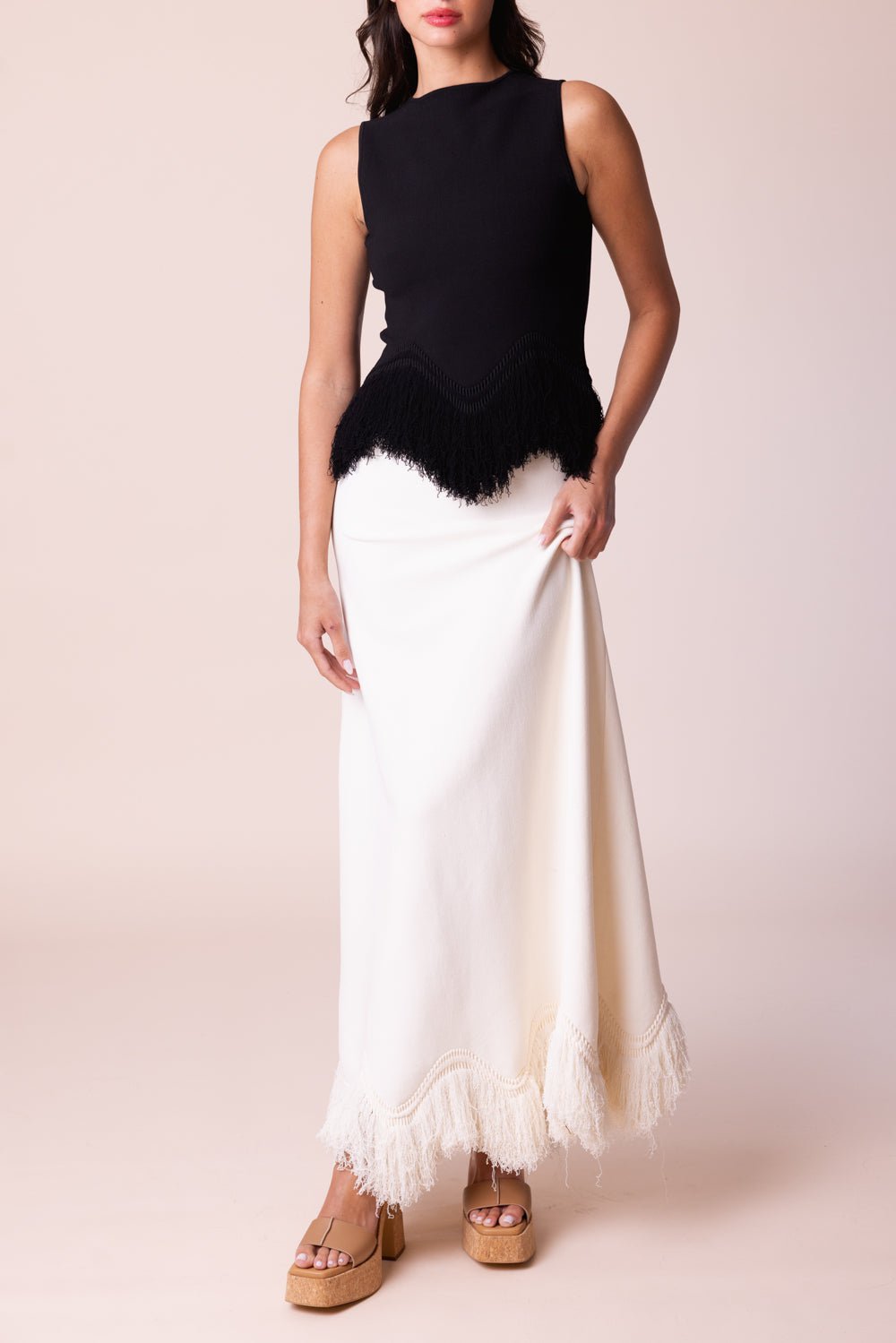 ULLA JOHNSON-Koa Top - Onyx-