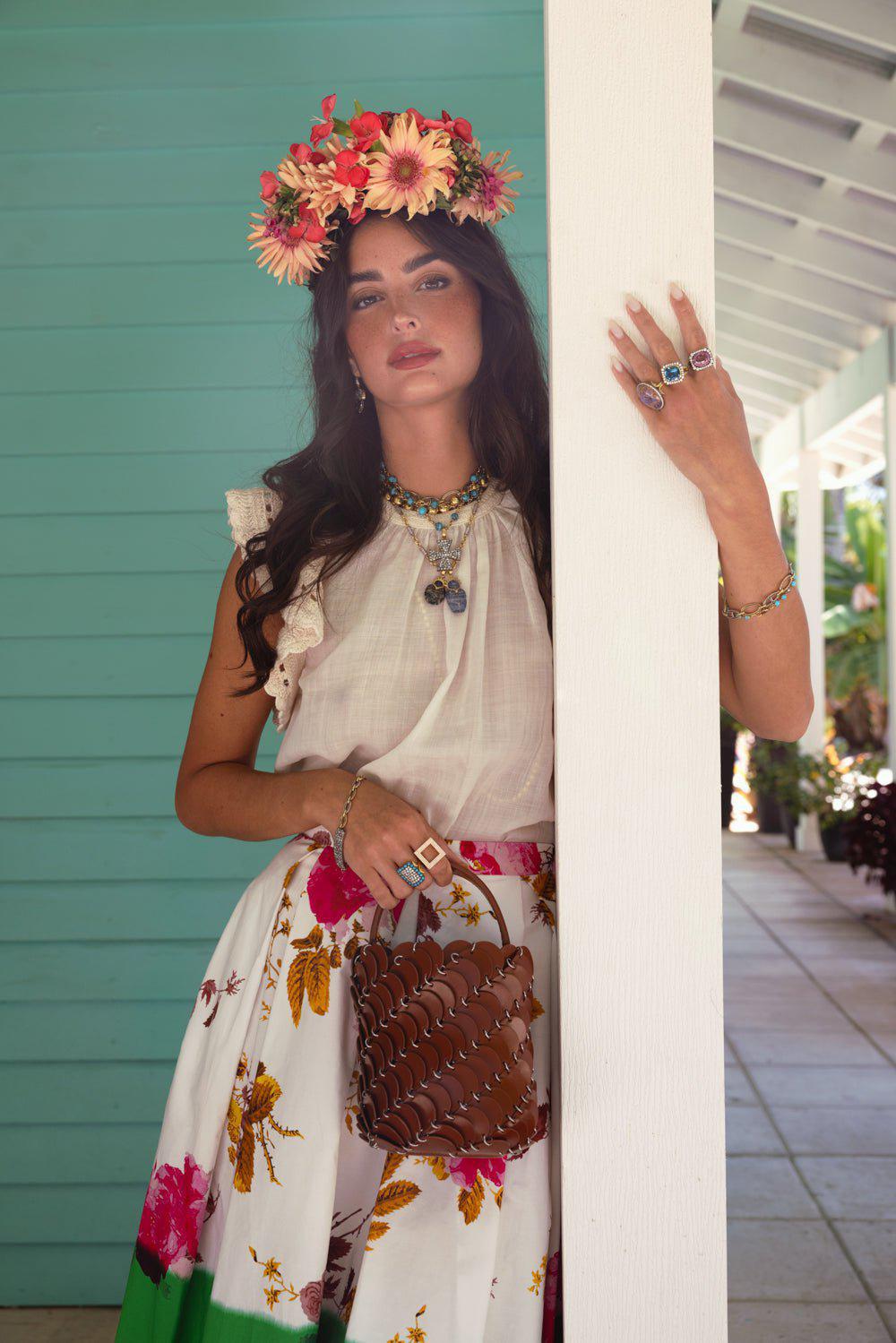 ULLA JOHNSON-Kai Top - Pristine-