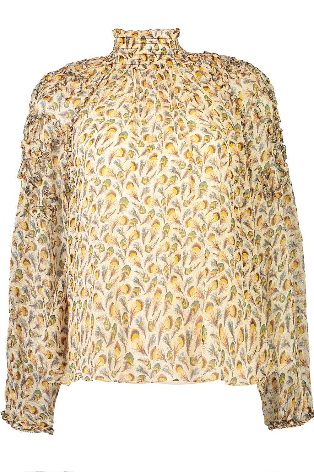 Magdalena Blouse-SWAN-2-CLOTHINGTOPBLOUSE-ULLA JOHNSON