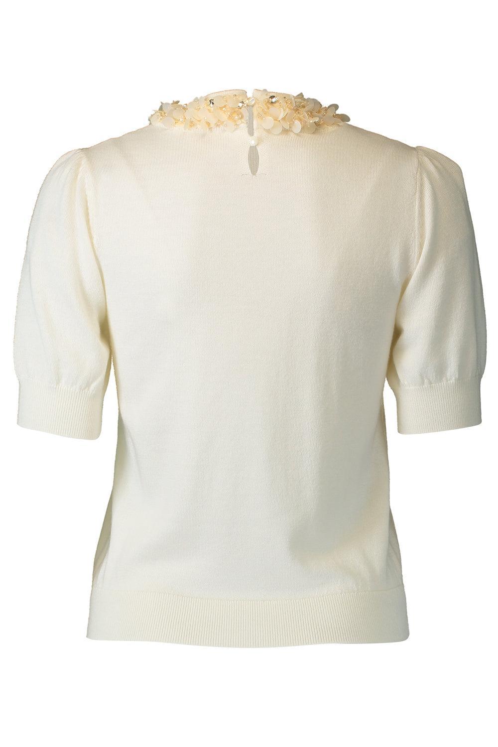 Jude Embellished Top-CREAM-P-CLOTHINGTOPKNITS-ULLA JOHNSON