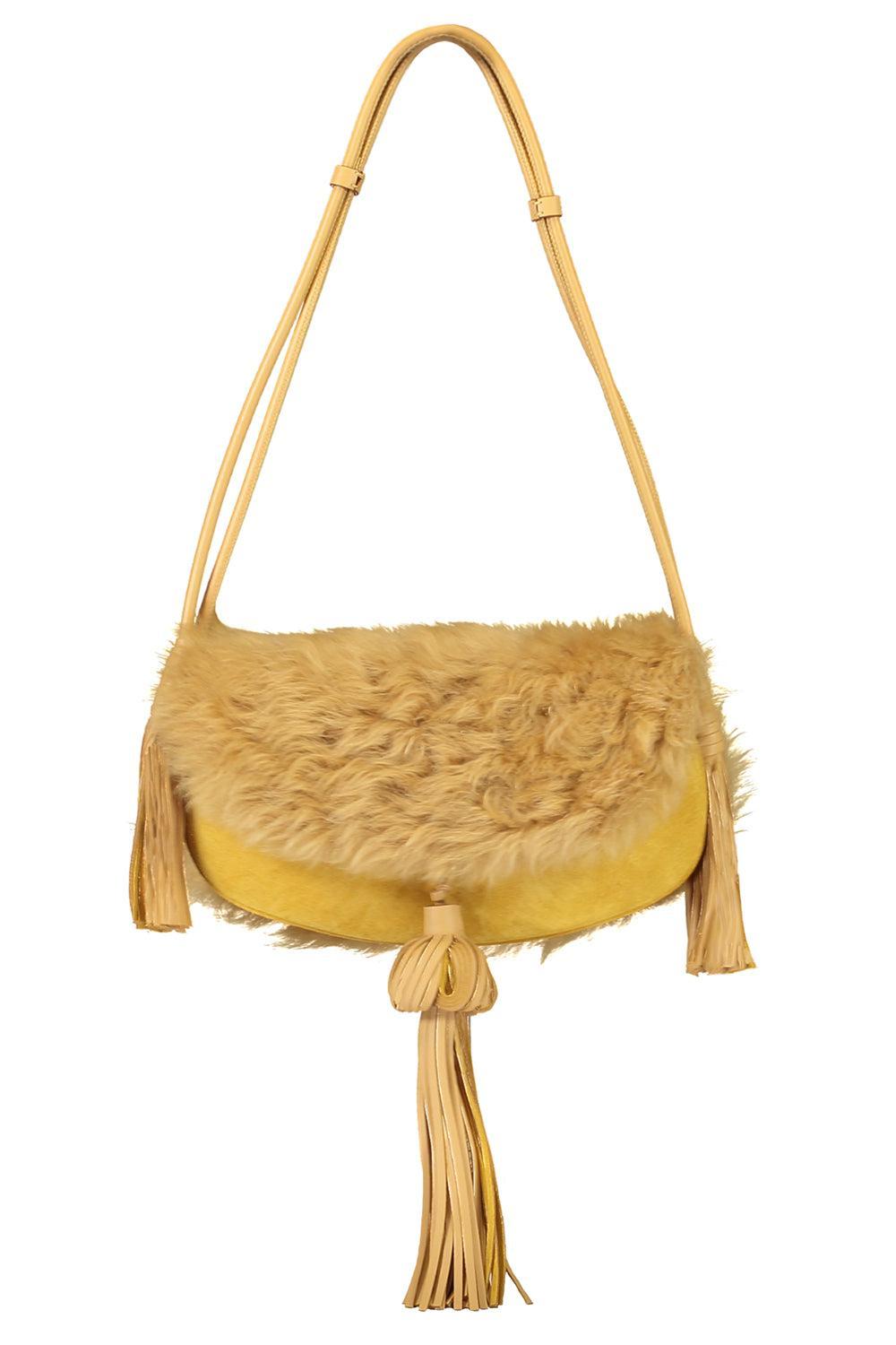 Paloma Tassel Flap Bag-LOTUS-HANDBAGSHOULDER-ULLA JOHNSON