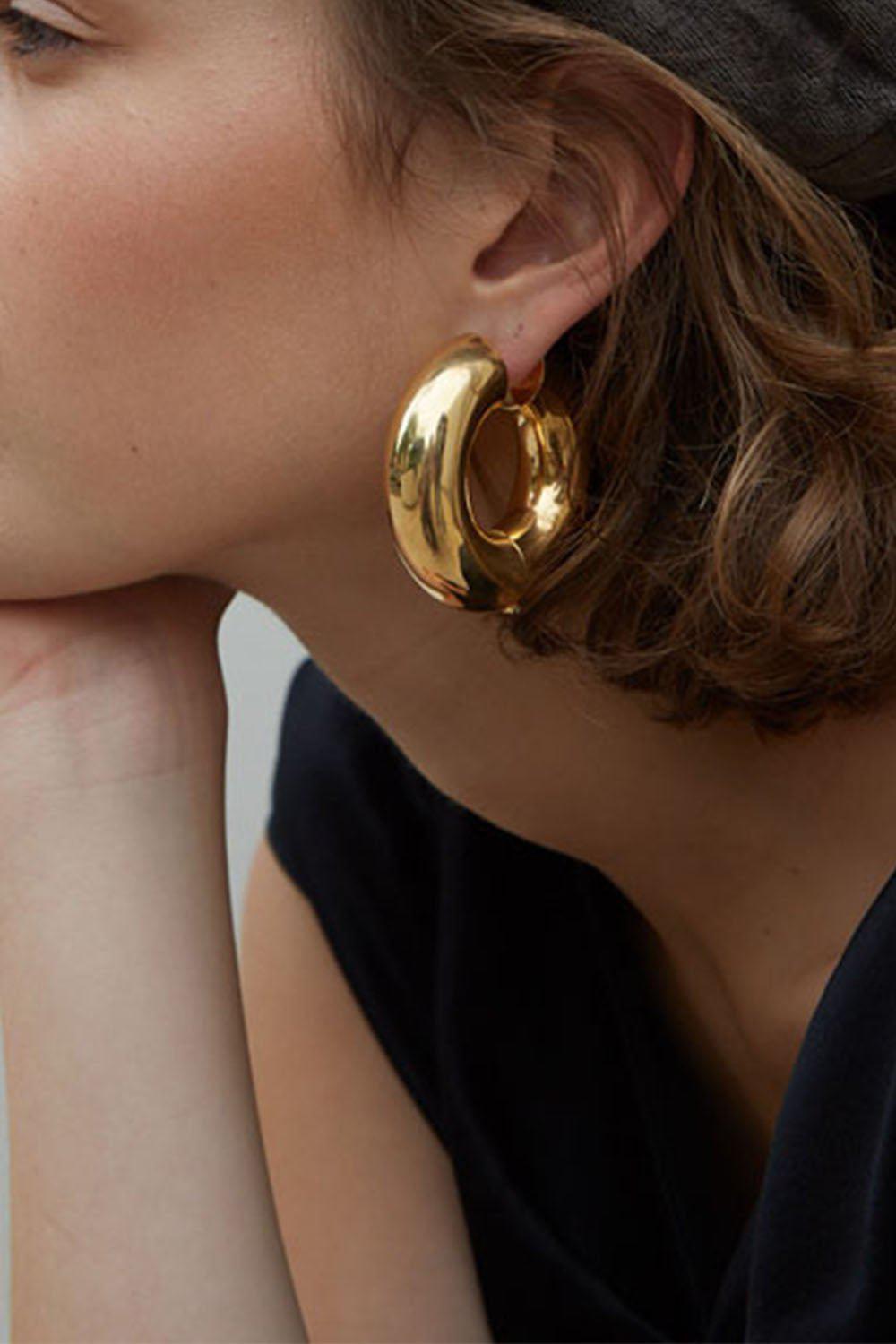 UNCOMMON MATTERS-Large Strato Hoops-