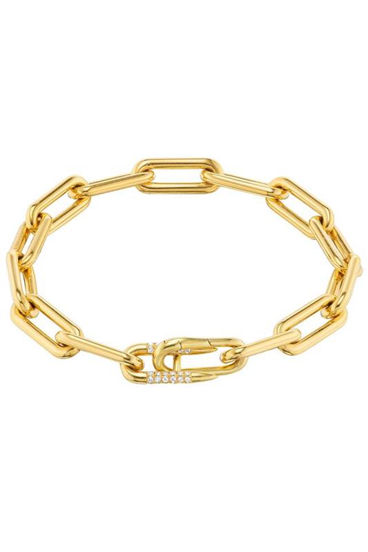 UNIFORM OBJECT-Diamond Spur Bracelet-YELLOW GOLD