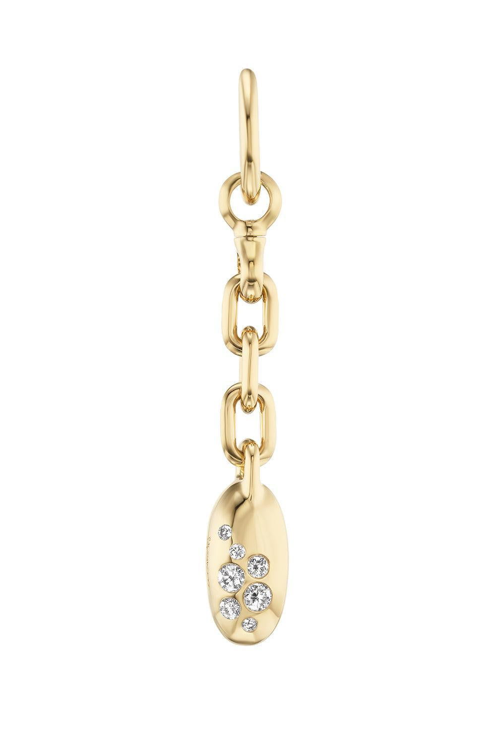 Diamond Carriage Drop Charm-YELLOW GOLD-JEWELRYFINE JEWELPENDANT-UNIFORM OBJECT