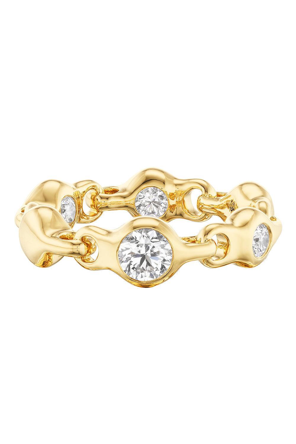 Diamond Supernova Stacking Ring-YELLOW GOLD-7-JEWELRYFINE JEWELRING-UNIFORM OBJECT