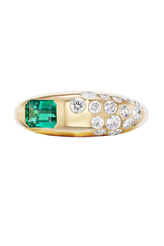 Emerald Dowry Ring-YELLOW GOLD-7-JEWELRYFINE JEWELRING-UNIFORM OBJECT