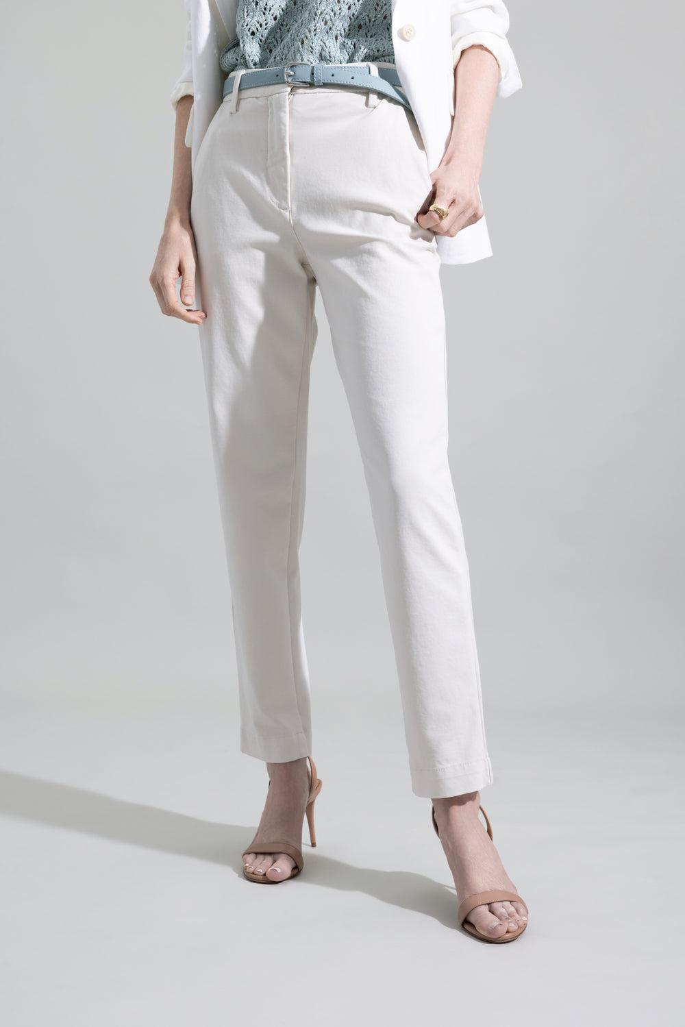 Crop Pant-SAND-36-CLOTHINGPANTCASUAL-ELEVENTY