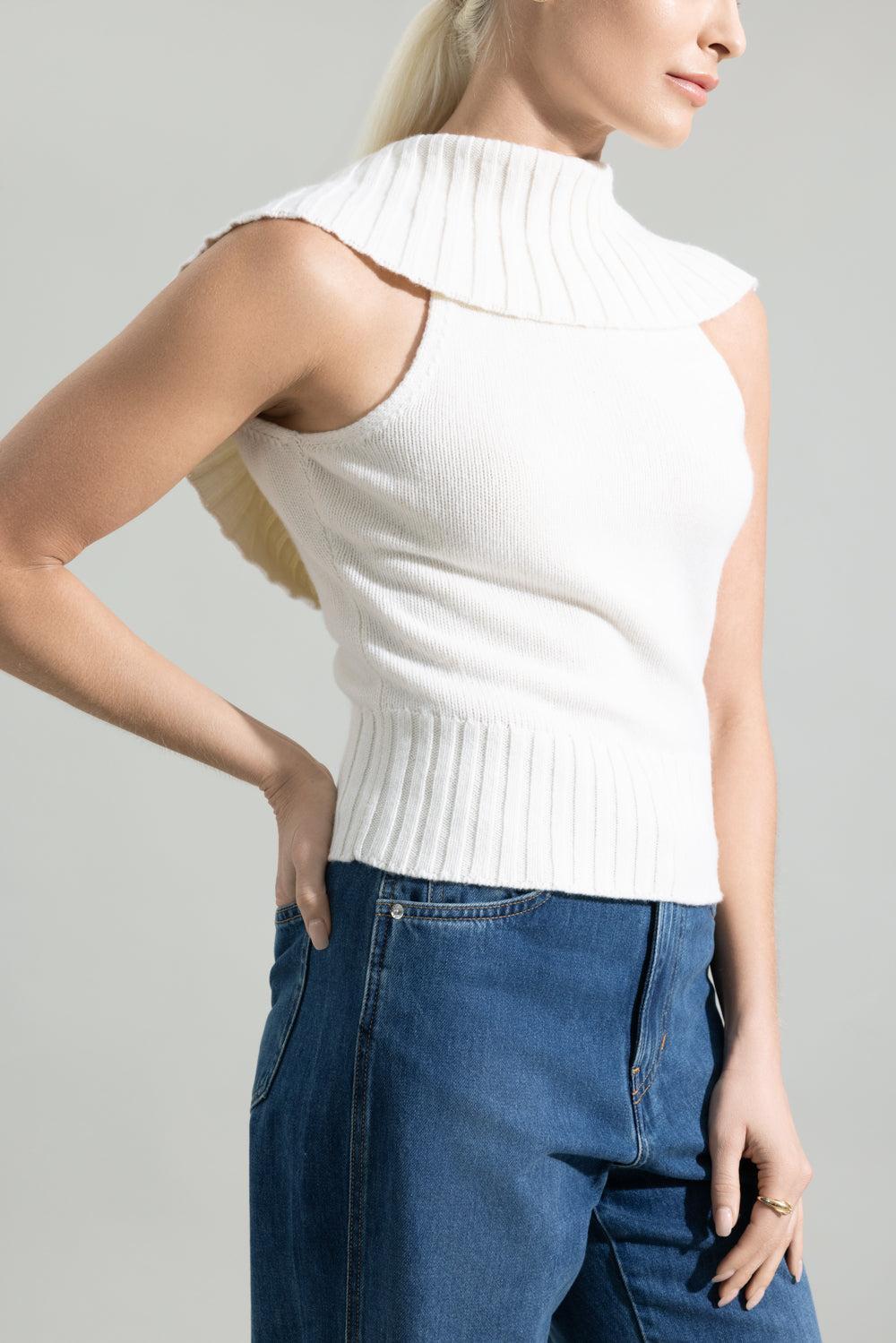 Chen Top-OFF WHITE-XS-CLOTHINGTOPKNITS-CULT GAIA