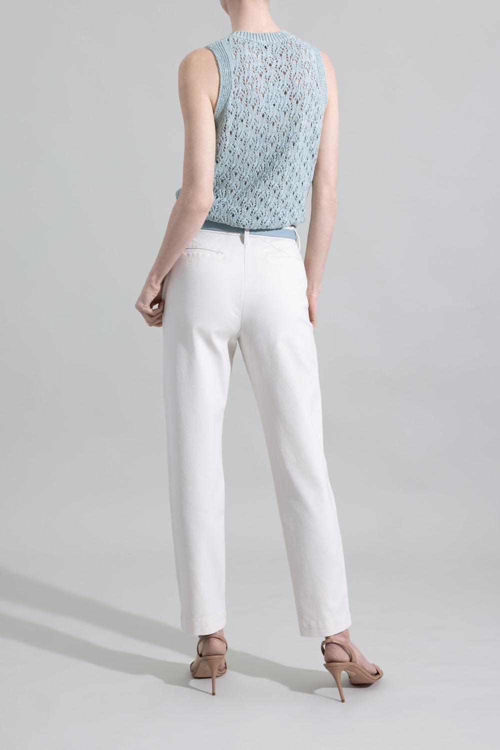 Crop Pant-SAND-36-CLOTHINGPANTCASUAL-ELEVENTY