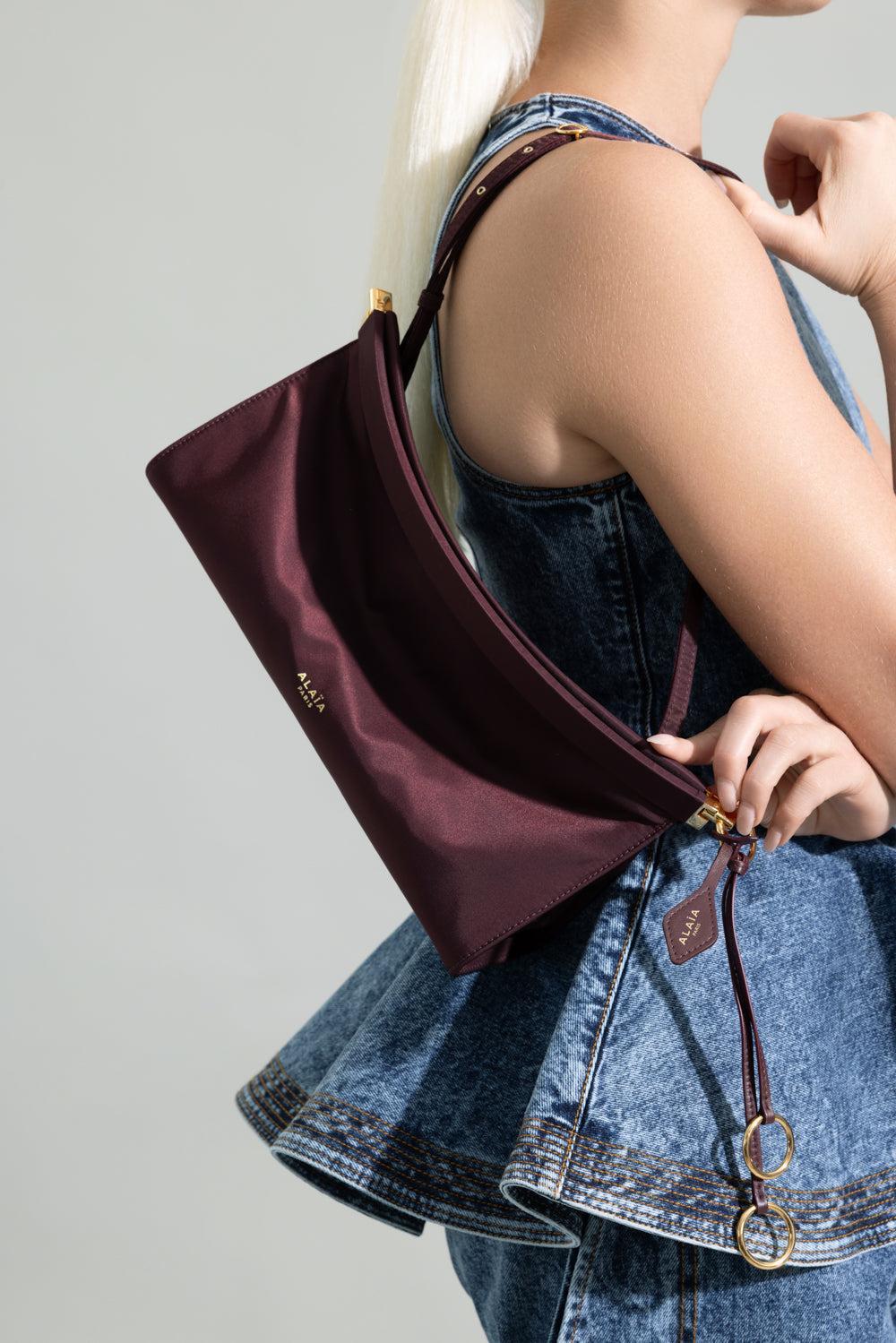 East West Medium Bag - Rouge-ROUGGREN-HANDBAGSHOULDER-ALAÏA