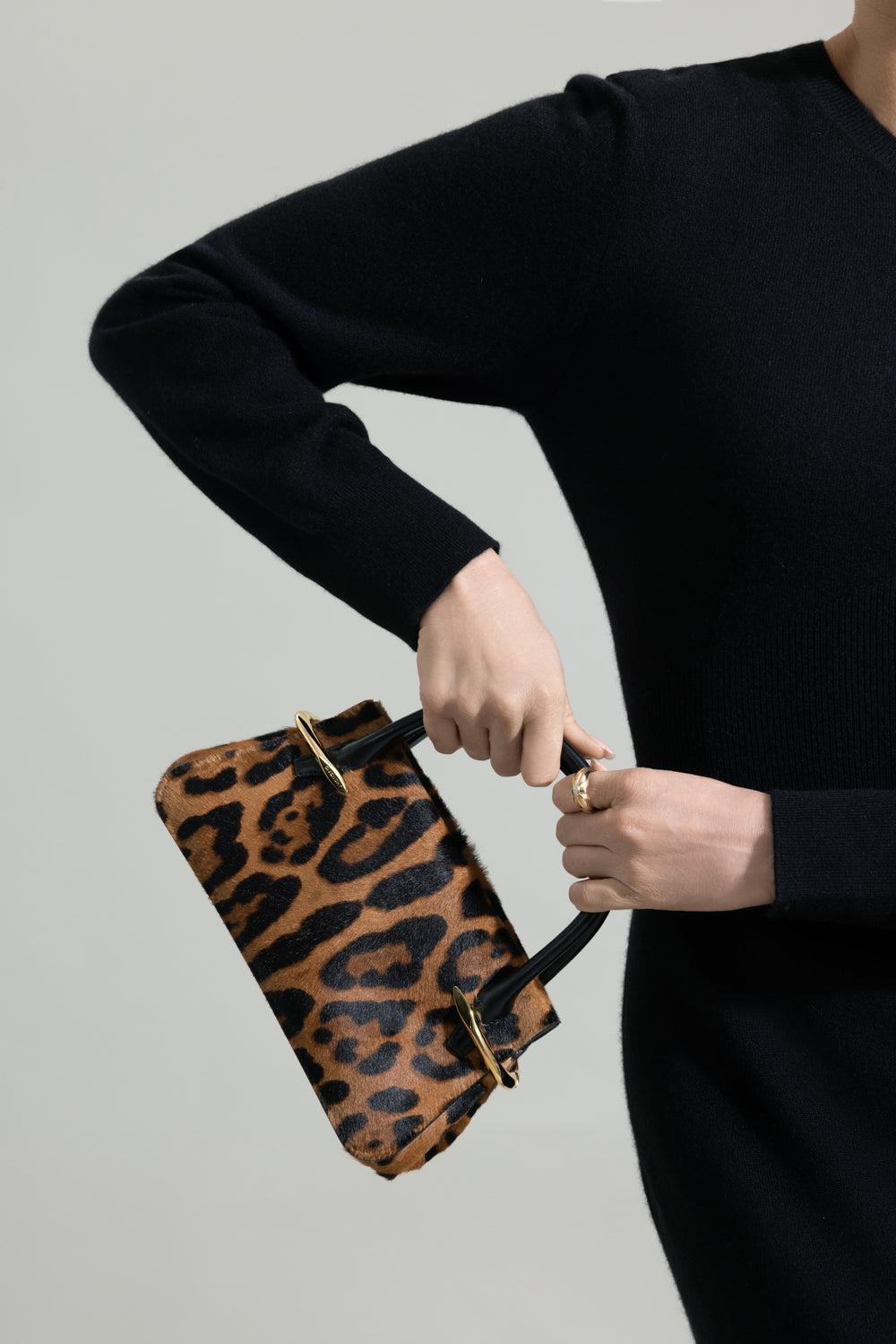 Pinch Mini Bag - Animal Print-BLACK/BEIGE-HANDBAGTOP HANDLE-GIVENCHY