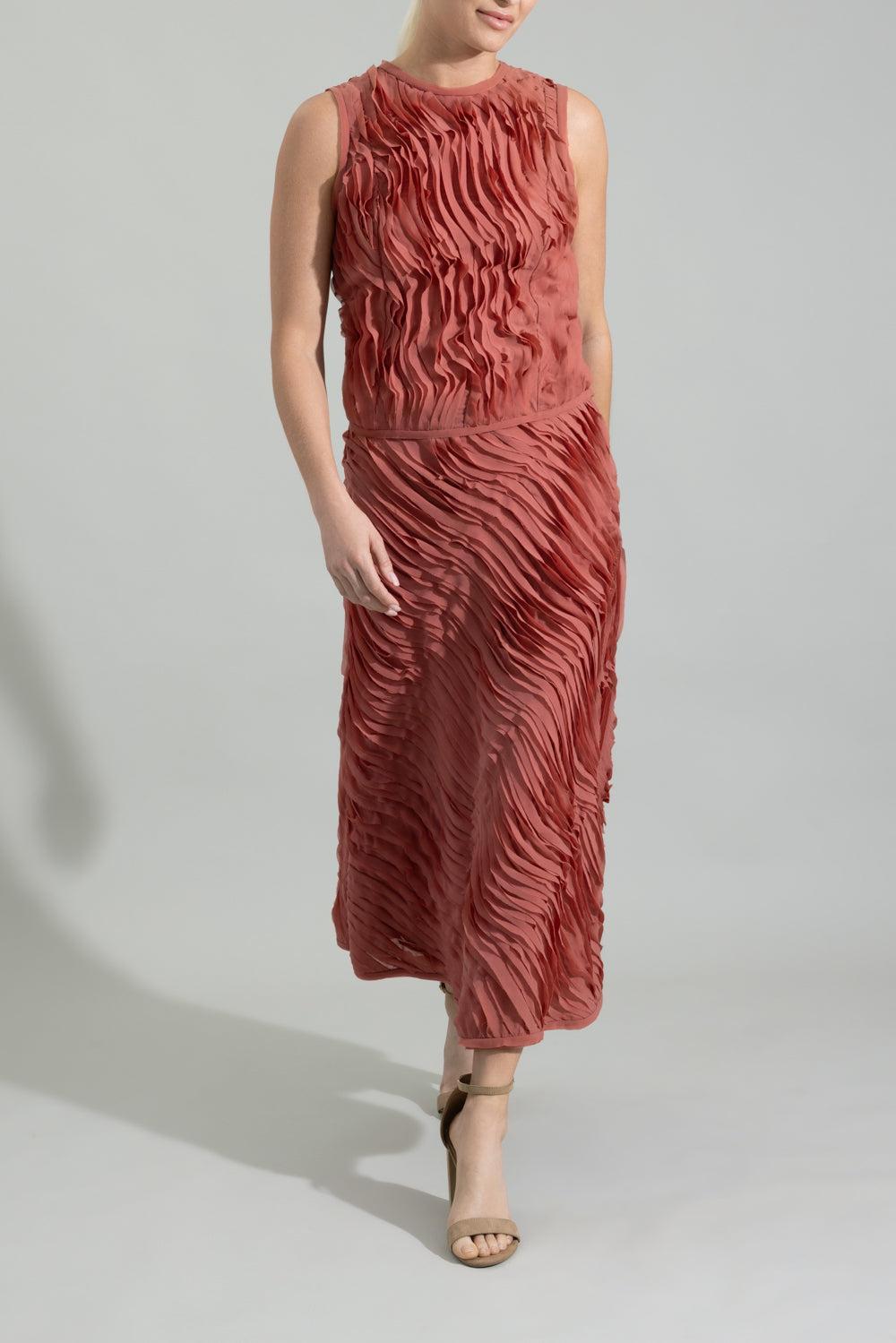 Amiko Midi Skirt-BROWN-2-CLOTHINGSKIRTMAXI-ULLA JOHNSON