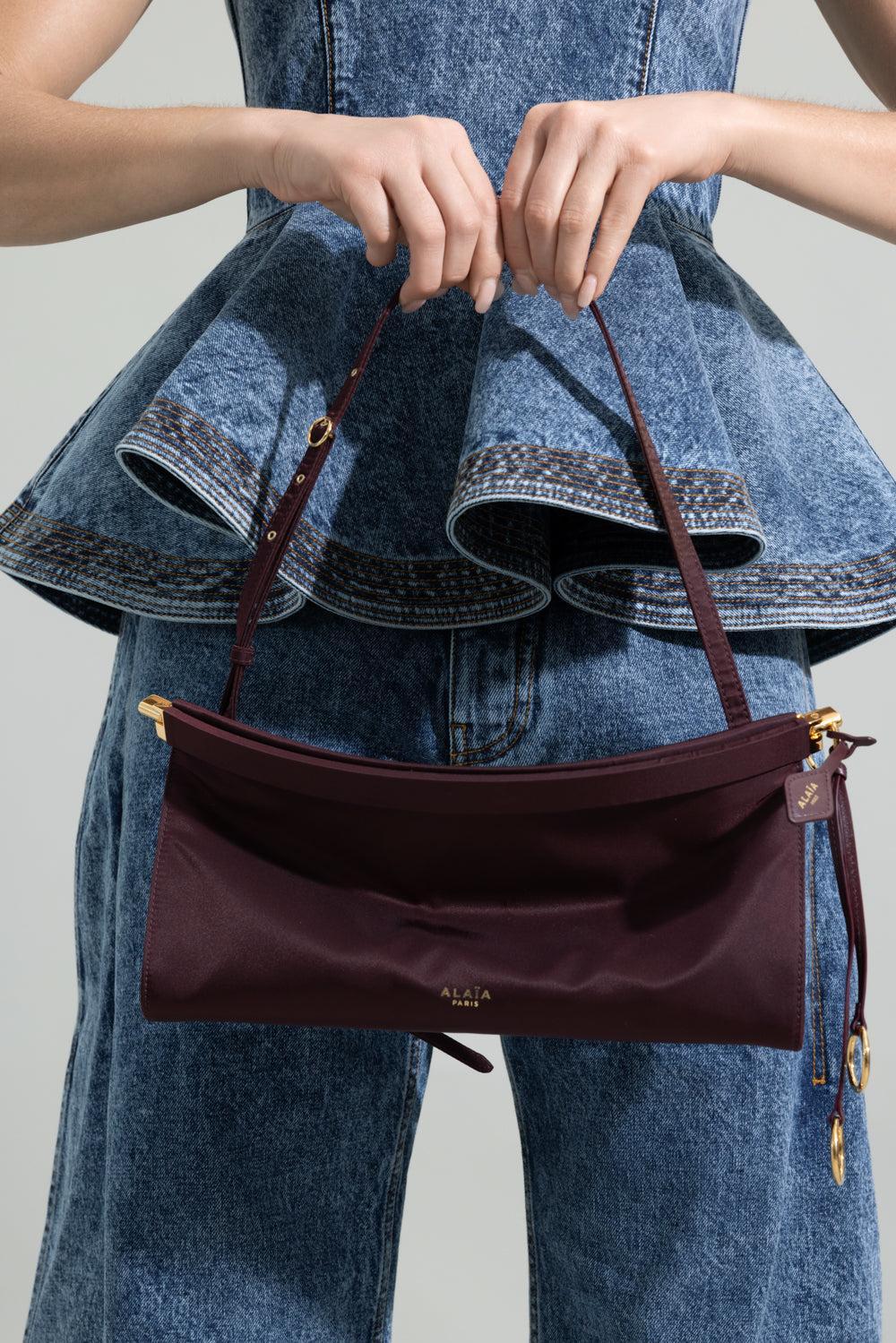 East West Medium Bag - Rouge-ROUGGREN-HANDBAGSHOULDER-ALAÏA