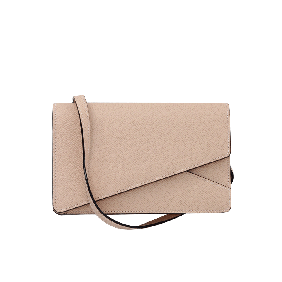 VALEXTRA-Small Twist Bag-POWDER
