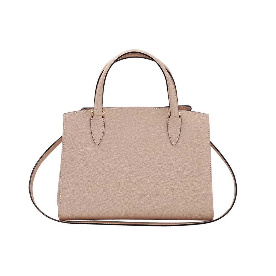 VALEXTRA-Triennale Hand Bag-POWDER