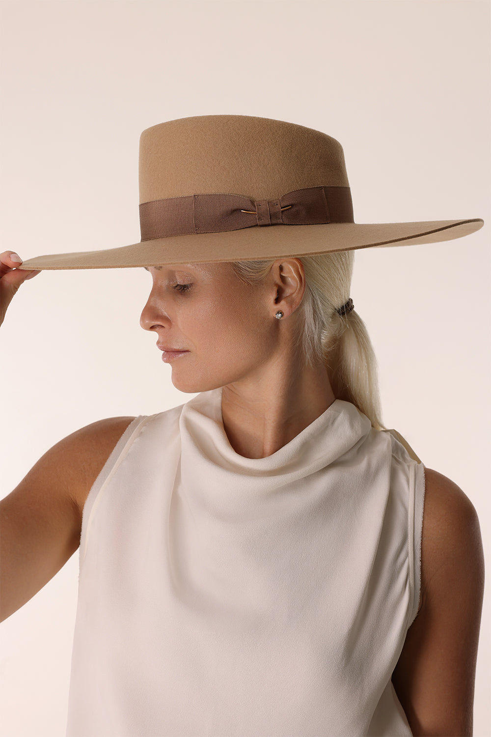 Paul Hat - Beige-BEIGE-S-ACCESSORIEHEADWEAR-VAN PALMA