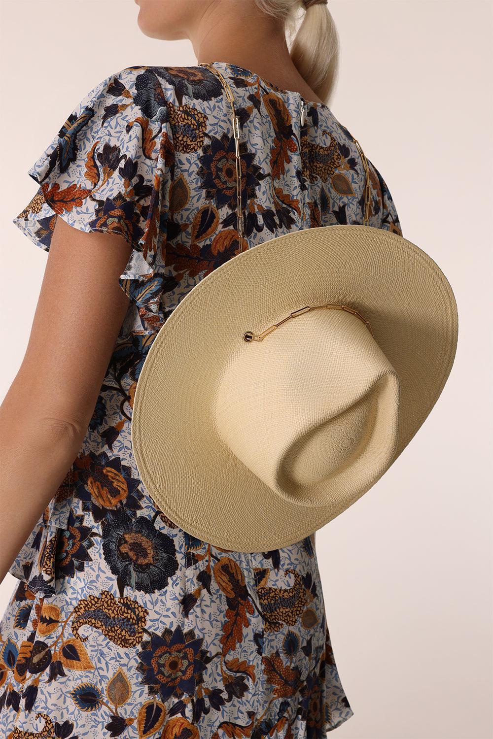 Livy Junior Hat - Natural | VAN PALMA – Marissa Collections