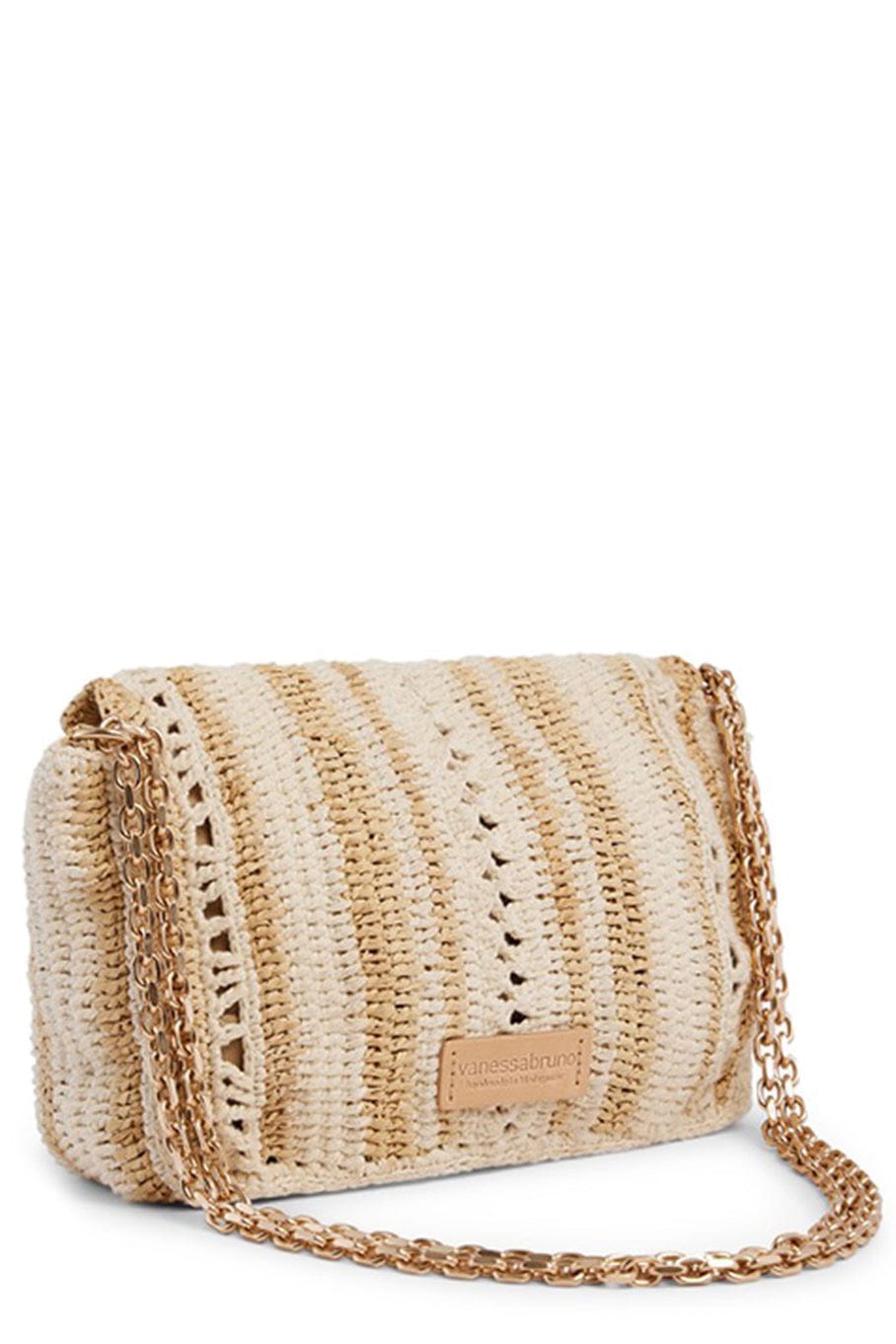 VANESSA BRUNO-Moon Bag - Ecru-ECRU