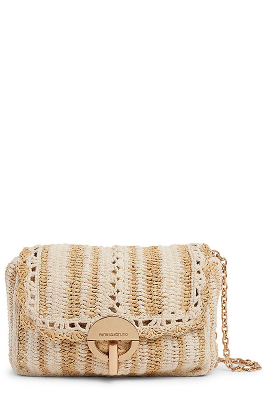 VANESSA BRUNO-Moon Bag - Ecru-ECRU