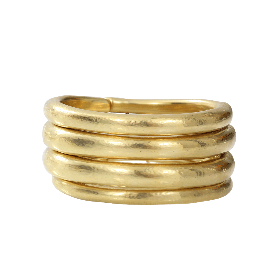 VAUBEL-Multi-Hinged Bangle-GOLD