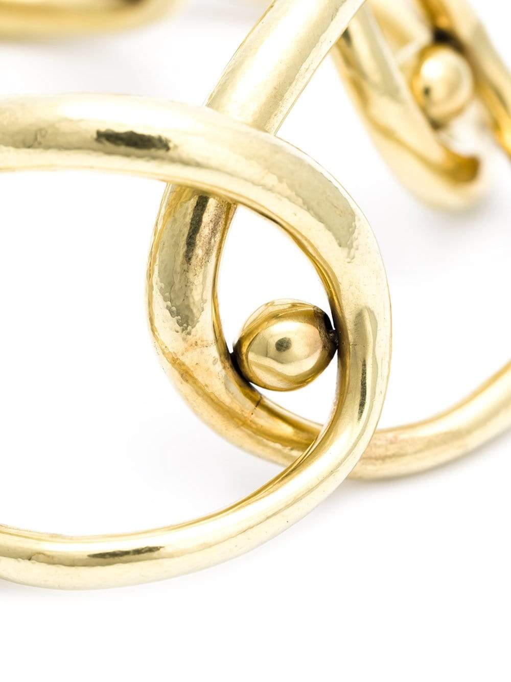 VAUBEL-Overlap Oval Ring Bracelet-GOLD