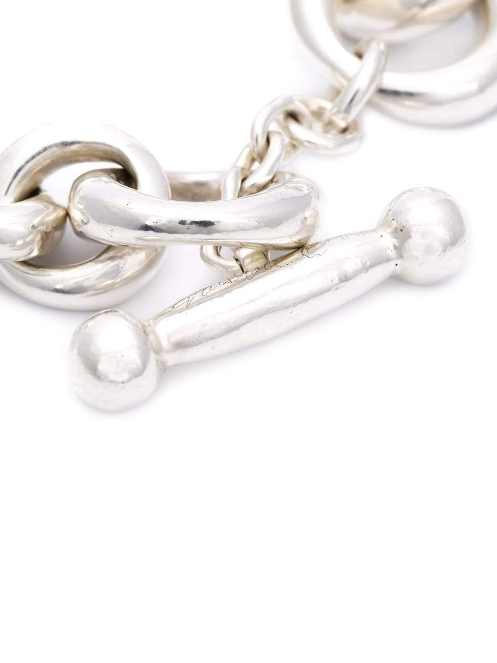 VAUBEL-Oval Ring Bracelet-SILVER