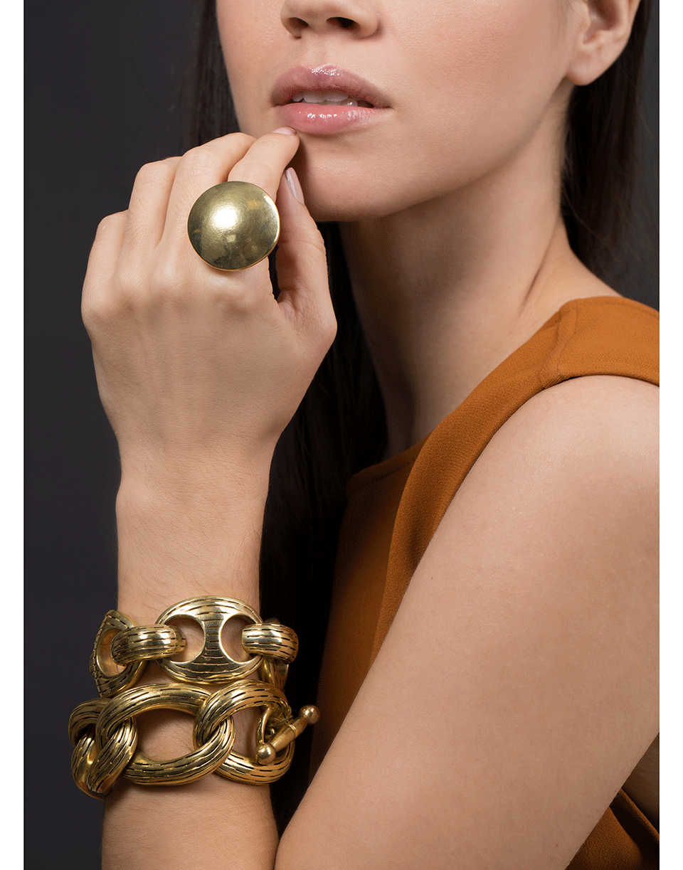 VAUBEL-Solid Round Ring-GOLD