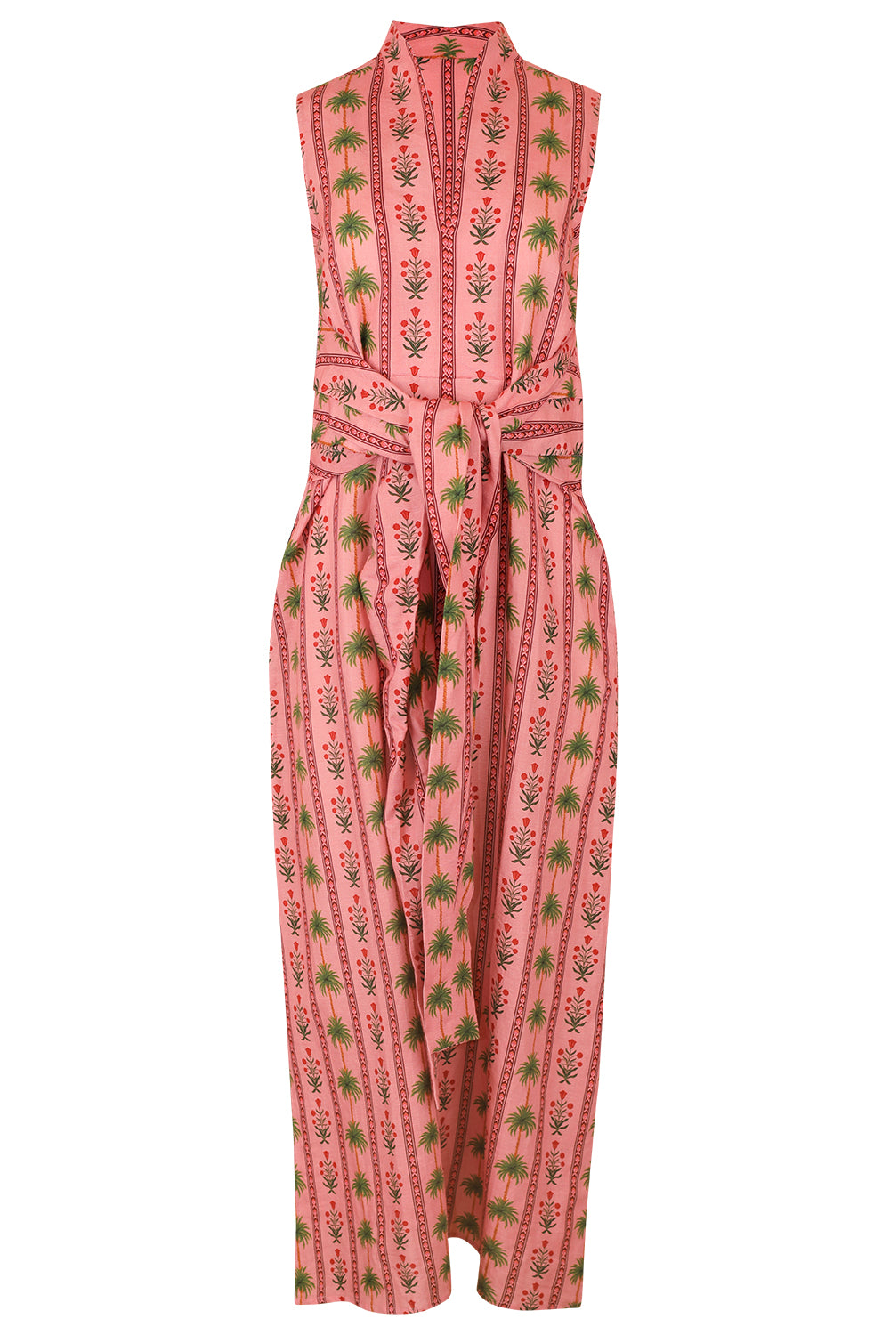  Hand Draped Dress-PINK-XS-CLOTHINGDRESSCASUAL-VERANDAH 