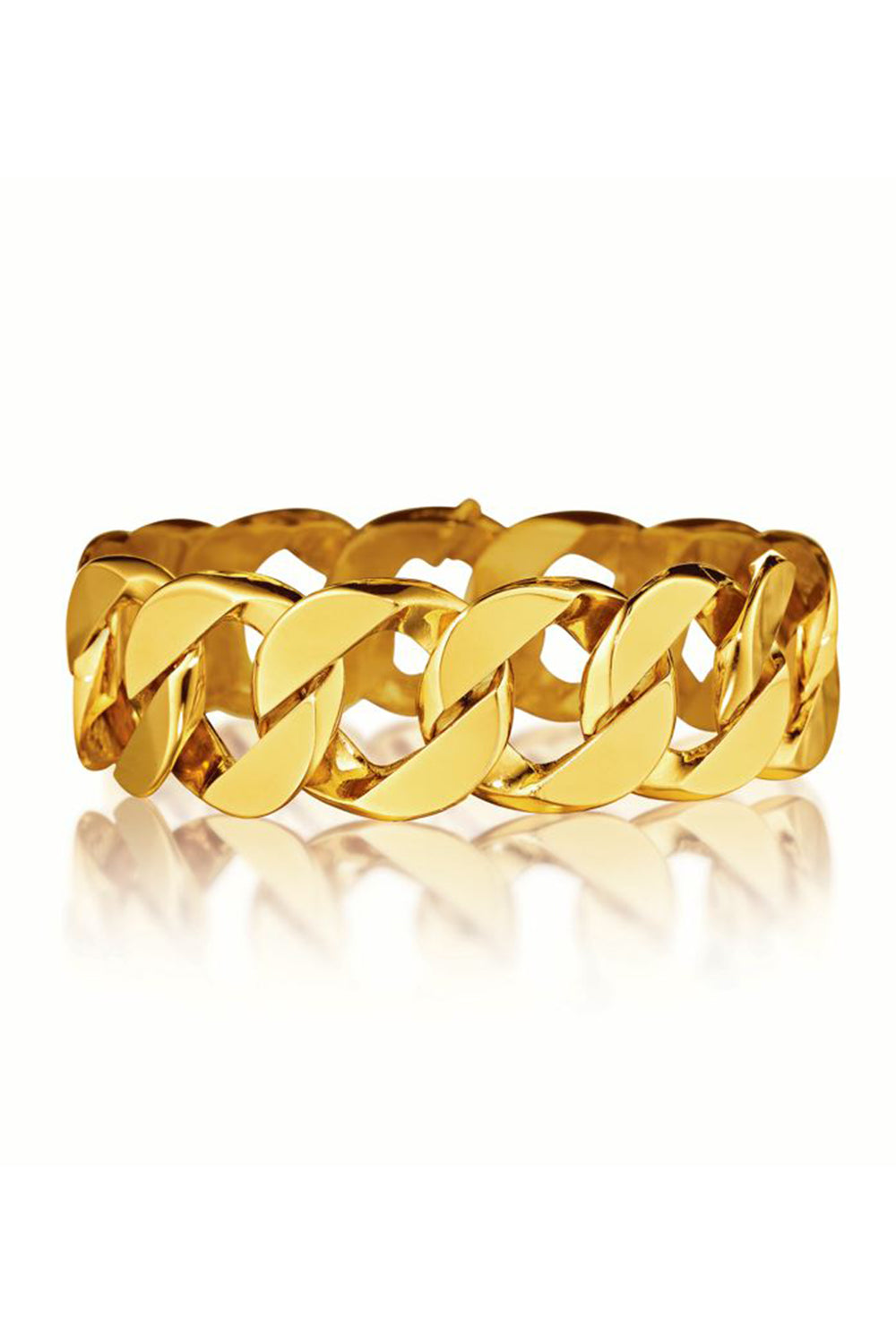 Curb Link Bracelet-YELLOW GOLD-JEWELRYFINE JEWELBRACELET O-VERDURA