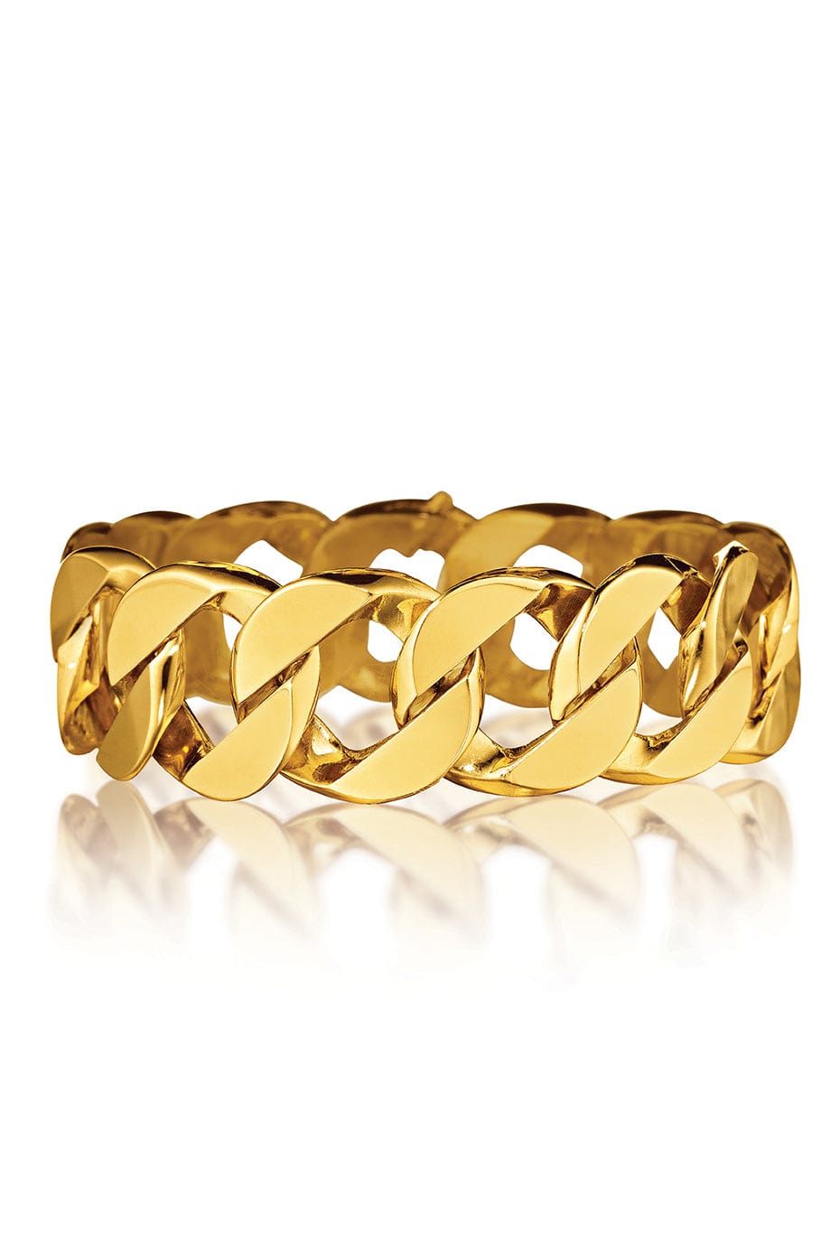 VERDURA-Curb Link Bracelet-YELLOW GOLD