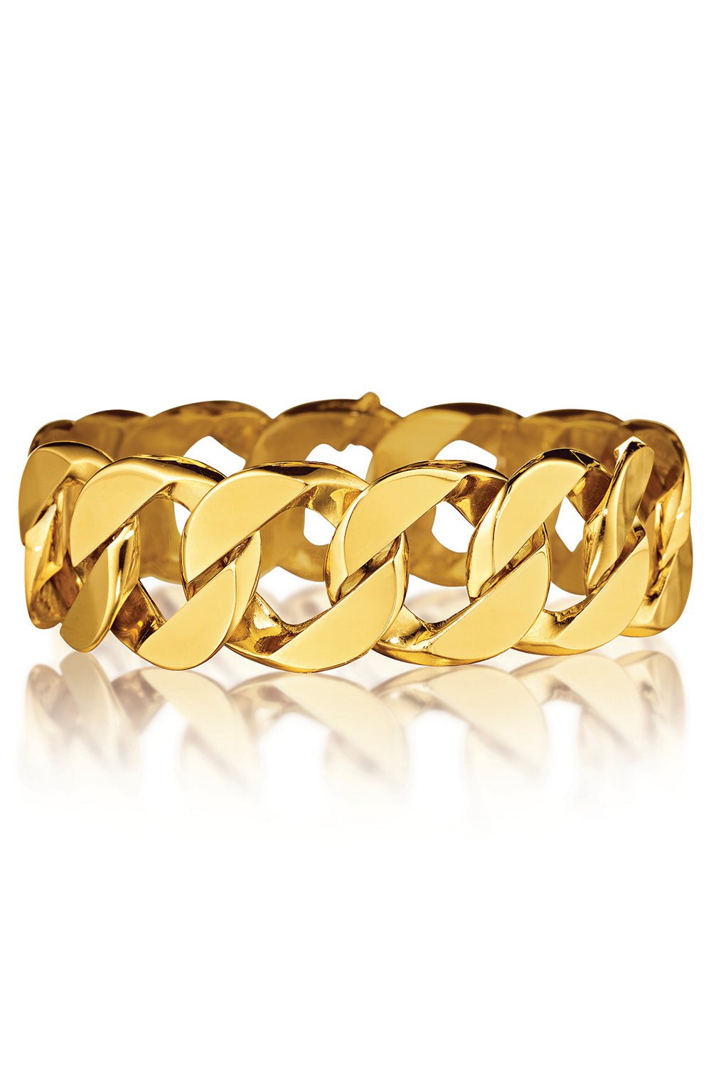 VERDURA-Curb Link Bracelet-YELLOW GOLD