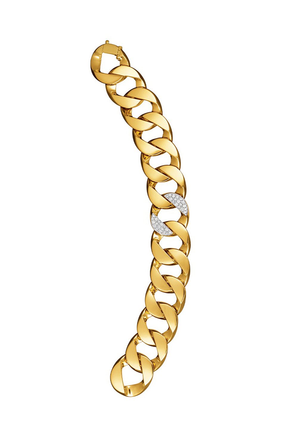 Diamond Curb Link Bracelet JEWELRYFINE JEWELBRACELET O VERDURA   