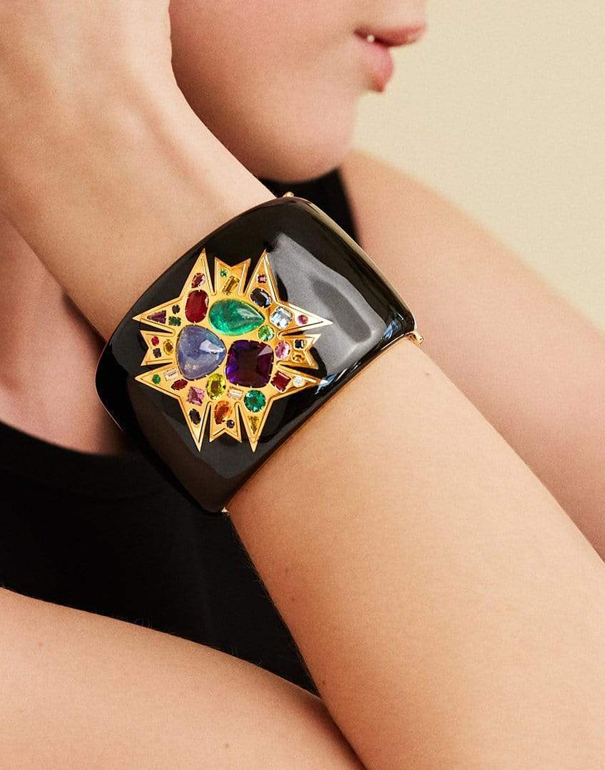 VERDURA-The Theodora Cuff-YELLOW GOLD