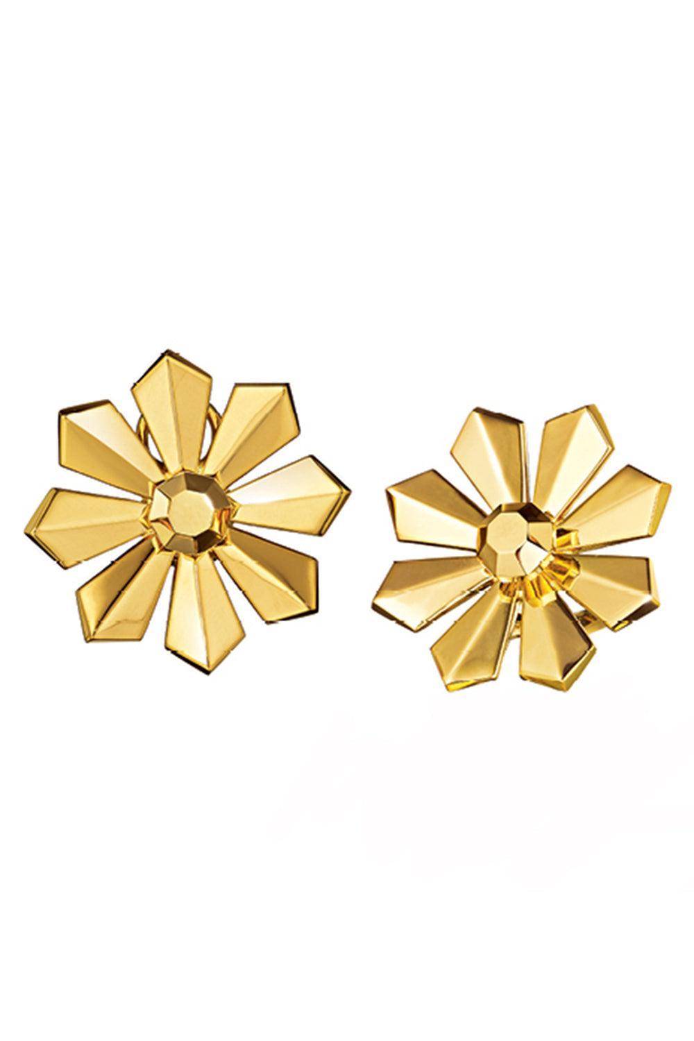 Byzantine Ray Earrings-YELLOW GOLD-JEWELRYFINE JEWELEARRING-VERDURA