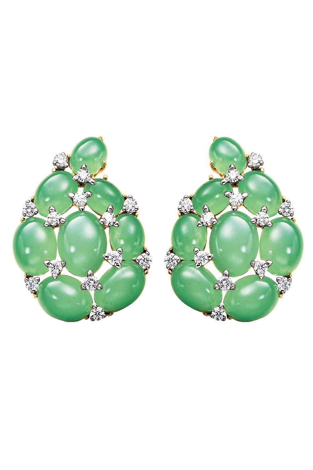 VERDURA-Paisley Earrings-YELLOW GOLD