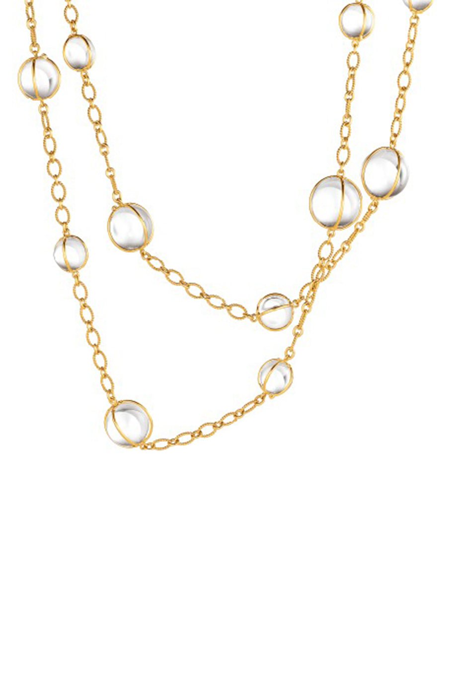 VERDURA-Bubbles Necklace-YELLOW GOLD