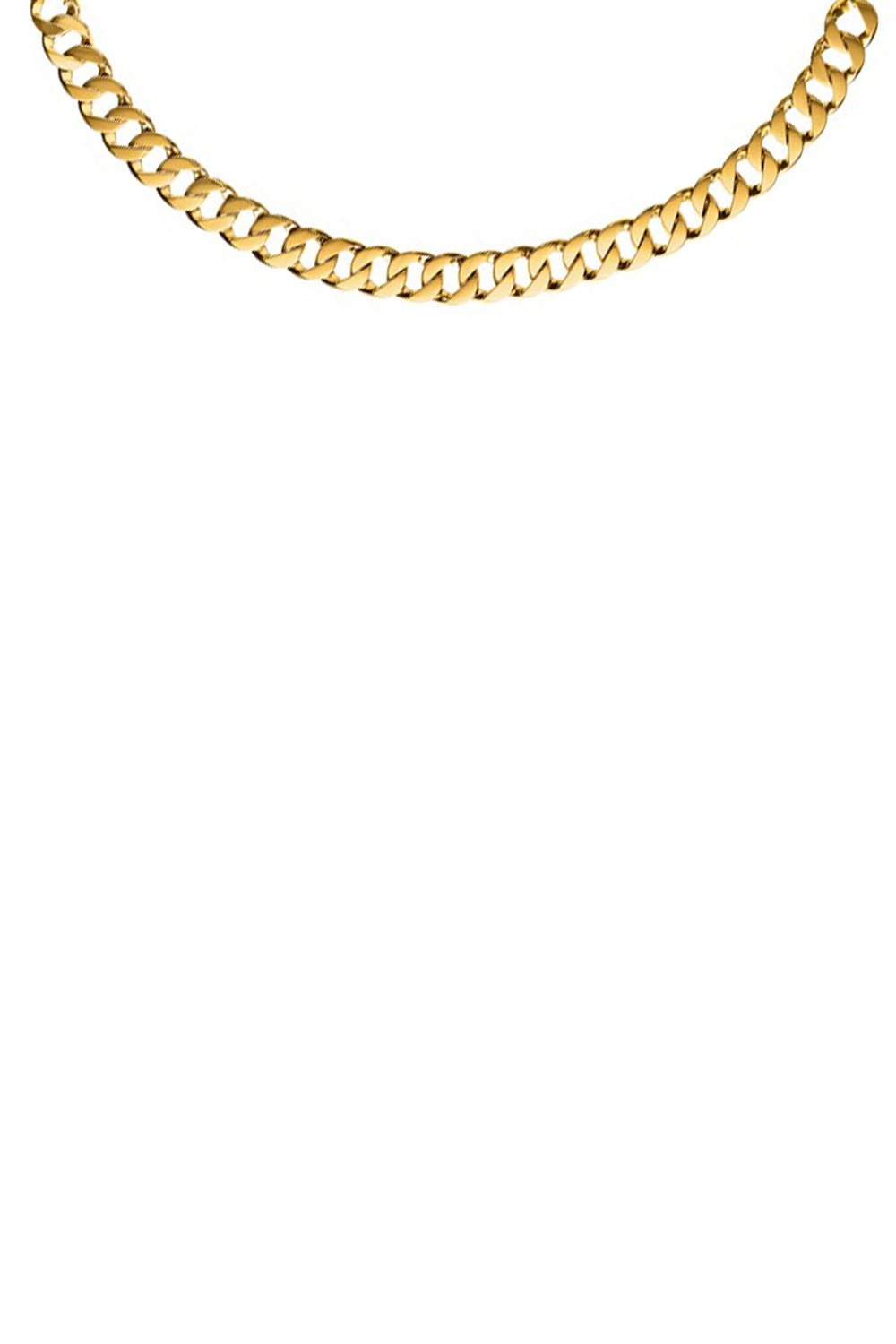 VERDURA-Curb Link Necklace-YELLOW GOLD