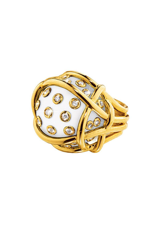 Cocholong Polka Dot Ring